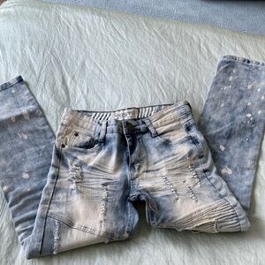 R GSTR Boys Distressed Jeans
